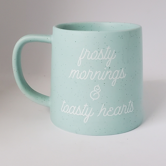 Indigo Mug "Frosty Mornings & Toasty Hearts" Coffee Cup - Picture 4 of 9